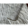 Tessuto di maglia pesante grigio grigio bianco e nero